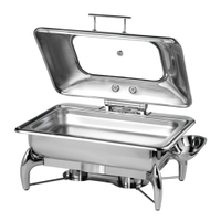 APS GLOBE Chafing Dish 12404,  Maße (B x L x H): 66, 5 x 44 x 34 cm
