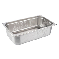 APS GN 1/1 Behälter,  perforiert 81909,  Maße (B x L x H): 53 x 32, 5 x 15 cm,  21 Liter