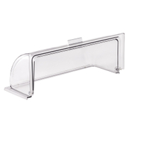 APS GN 1/1 Rolltop-Haube,  verchromter Zinkdruckguss-Griff 11018,  1 Haube