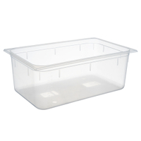 APS GN Behälter,  Polypropylen 82110,  Maße (B x L x H): 53 x 32, 5 x 20 cm,  26, 0 Liter,  GN 1/1