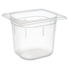 APS GN Behälter,  Polypropylen 82140,  Maße (B x L x H): 17, 6 x 16, 2 x 15 cm,  2, 2 Liter,  GN 1/6