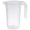 APS Messbecher,  transparent,  offener Griff 30059,  Maße (Ø x H): 7 x 12 cm,  0, 25 Liter