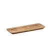 APS NARROW Servierbrett Holz Rustikal 864,  Maße ca. (B x L x H): 22 x 8 x 1, 5 cm