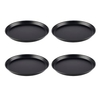 APS Pizzablech,  rund,  stapelbar,  4er Set 67452,  Maße (Ø x H): 28 cm oben,  26 cm unten x 2, 5 cm