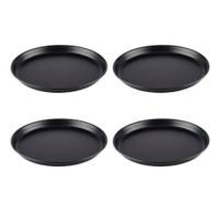 APS Pizzablech,  rund,  stapelbar,  4er Set 67456,  Maße (Ø x H): 32 cm oben,  30 cm unten x 2, 5 cm