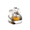 APS PRO Pfeffer-/Salz-Menage 40474,  Maße (B x L x H): 10 x 10 x 11, 5 cm,  Pfeffer - Salz - Senf