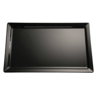 APS PURE GN Tablett 83479,  Maße (B x L x H): 53 x 32, 5 x 3 cm,  schwarz,  GN 1/1