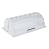 APS Rolltop-Haube GN 1/1 11016,  Maße (B x L x H): 53 x 32, 5 x 19 cm,  Designer- Griff
