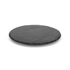 APS Schiefer- und Tortenplatte,  drehbar 00975,  1 Naturschieferplatte,  Farbe: schwarz