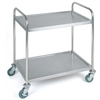 APS Servier- / Transportwagen schwere Ausführung 11977,  Maße (B x L x H): 91 x 59 x 93 cm,  2 Borde
