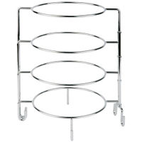 APS Serviergestell 33225,  Maße (Ø x H): 34 x 37 cm,  für 4 Teller (Ø 24-31 cm)
