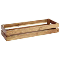 APS SUPERBOX Holzbox 11623,  Maße (B x L x H): 55, 5 x 18, 5 x 10, 5 cm,  GN 2/4