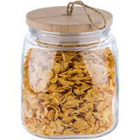 APS Vorratsglas WOODY 82256,  Maße (Ø x H): 14 x 17 cm,  2 Liter