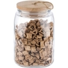 APS Vorratsglas WOODY 82257,  Maße (Ø x H): 14 x 21, 5 cm,  2, 5 Liter