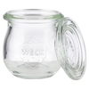 APS Weck Gläser mit Deckel,  Mini-Tulpenform 75 ml 82350,  Maße (Ø x H): 5, 5 x 6 cm
