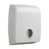 AQUARIUS* Dual TT Toilettenpapierspender,  Einzelblattspender 6990,  Farbe: weiß