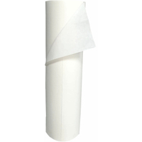 Arcora Airlaid Einweghandtücher,  weiß 01122,  1 Karton = 5 Rollen à 50 Blatt