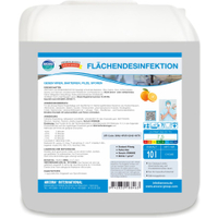 Arcora Flächendesinfektion mit Orangenduft 01048,  10 Liter - Kanister