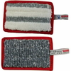 Arcora Handpad Double Scrub & Abrasive,  16 x 10 cm MFHP1016RO,  Farbe: rot