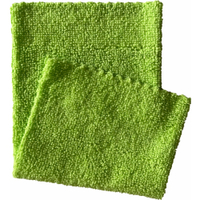 Arcora Microfasertuch ECO-LINE 2in1,  fusselfrei AEL3030GR,  1 Packung = 20 Stück,  30 x 30 cm,  grün
