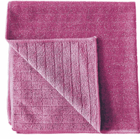 Arcora SCRUB & CLEAN 2in1 Microfasertuch,  streifenfreie Reinigung ASC4040RO,  1 Karton = 150 Tücher,  Farbe: rosa