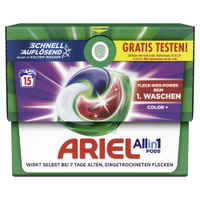 Ariel All in 1 PODS Color+ Colorwaschmittel 8700216241014 ,  1 Packung = 15 Pods à 20, 4 g