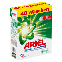 Ariel Universal+ Pulver Regulär Vollwaschmittel 8700216088619,  2, 4kg - 40 Waschladungen