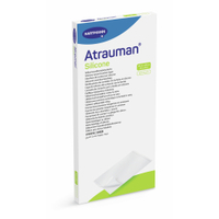 Atrauman Silicone Silikon-Wundkontaktschicht Wundauflage,  steril 4995641,  1 Packung = 10 Stück,  einzeln verpackt,  Maße: 10 x 20 cm