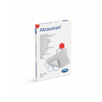 Atrauman wirkstofffreie Salbenkompresse,  steril 4995134,  1 Packung = 10 Stück,  einzeln verpackt,  Maße: 7, 5 x 10 cm