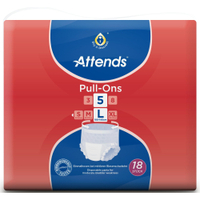 Attends Pull-Ons 5 Einmalhosen 207437,  large,  HBU: 100 - 140 cm,  1 Packung = 18 Stück