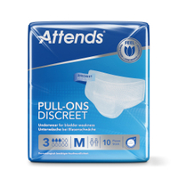 Attends Pull-Ons Descreet 3 Inkontinenzhosen,  saugfähig 212585,  1 Packung = 10 Inkontinenzhosen,  Größe M