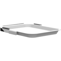 Auffangschale für UNIversal-Spender 11238,  Für beliebige Spender - Wandbefestigung B 153 x H 19, 5 x T 191 mm