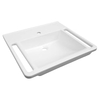 AVENARIUS Serie free living! Waschtisch,  600 mm,  eckig 9028063030,  ohne Überlauf