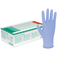 B. Braun Vasco Nitril Soft blue Einmalhandschuhe 9201149,  1 Karton = 10 Packungen à 180 Stück = 1800 Stück,  XL