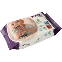 Bambo Nature Feuchttücher,  parfümfrei 1 Packung = 80 Tücher