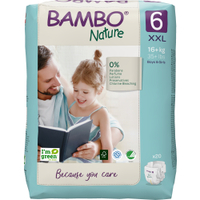 Bambo Windeln Nature Größe 6,  16+ kg,  1 Packung = 20 Windeln