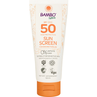 Bamboo Nature Sonnencreme LSF 50,  23 % Lipide 1 Karton = 6 Tuben à 100 ml