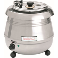 Bartscher De Luxe Suppentopf,  9 Liter 100058,  Maße: 345 x 345 x 360 mm