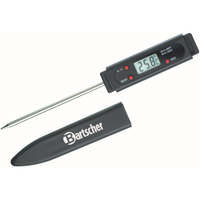 Bartscher Digital Thermometer 292042,  Farbe: schwarz