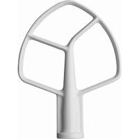 Bartscher Flachrührer für KitchenAid A150021,  Farbe: weiß