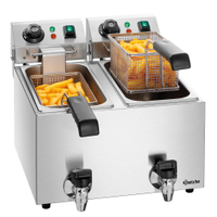 Bartscher Fritteuse SNACK ll Plus A162821E,  Maße (B x T x H): 40 x 53 x 34 cm