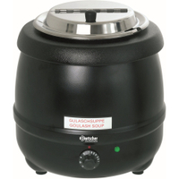 Bartscher Gourmet Suppentopf,  10 Liter 100047,  Maße: 390 x 390 x 380 mm