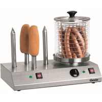 Bartscher Hot- Dog- Gerät mit 4 Toaststangen A120408,  1 Stück