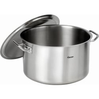 Bartscher Kochtopf mit Deckel 100445,  Fassungsvermögen: 30 Liter