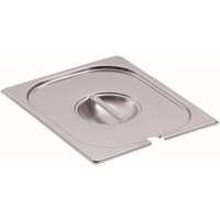 Bartscher Top Line GN-Deckel mit Löffelaussparung A120626,  für GN 1/2 Behälter