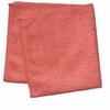 BASIC-LINE Microfasertuch ABL3838RO,  1 Packung = 10 Stück,  38 x 38 cm,  rot