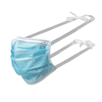 BASIC-PLUS OP Maske,  Typ II,  3-lagig 02700-B,  1 Karton = 20 Packungen à 50 Stück,  Farbe: blau