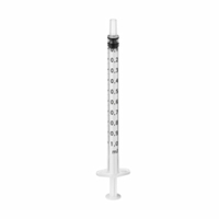 B.Braun Omnifix F Solo 1 ml Feindosierungsspritze mit Luer-Lock 9167006V,  1 Packung = 100 Stück,  1 ml (zentrisch)