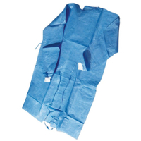 Beesana SMS-Kittel,  Einmal-Kittel 3597,  1 Karton = 5 x 10 Stück = 50 Stück,  115 x 150 cm,  40 g