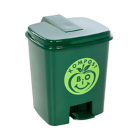 Bekaform Biomülleimer,  4, 5 Liter 10653323,  Maße (L x B x H): 22, 5 x 22, 5 x 27 cm